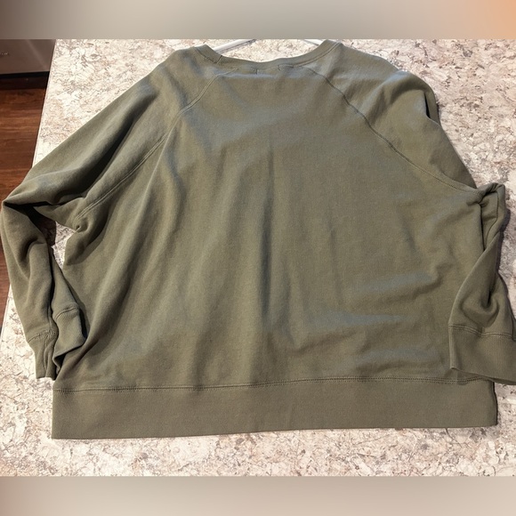Women’s Dry Goods oversized Sweatshirt Green Large - Picture 9 of 9